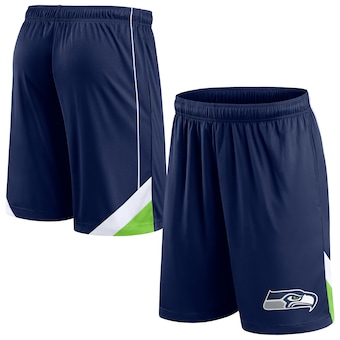 Men's Seattle Seahawks Fanatics Navy Interlock Shorts