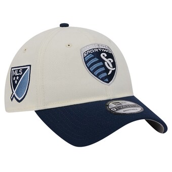 Men's Sporting Kansas City New Era White 2024 Kick Off Collection 9TWENTY Adjustable Hat