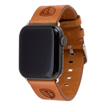 Sporting Kansas City Leather Apple Watch Band