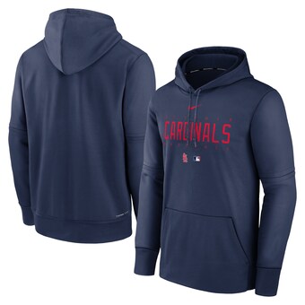 St. Louis Cardinals Nike Authentic Collection Pre Game Therma Hoodie - Mens