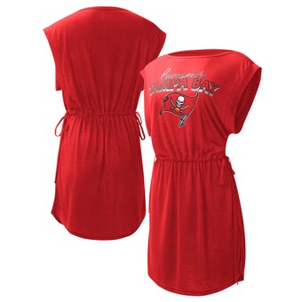 Women's Tampa Bay Buccaneers G-III 4Her by Carl Banks Red G.O.A.T. Swimsuit Cover-Up
