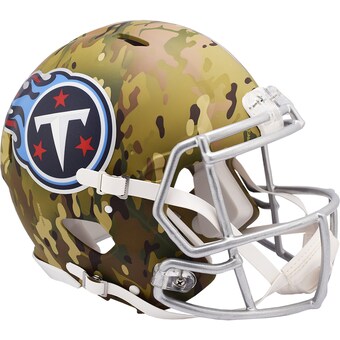 Tennessee Titans Fanatics Authentic Riddell Camo Alternate Revolution Speed Authentic Football Helmet