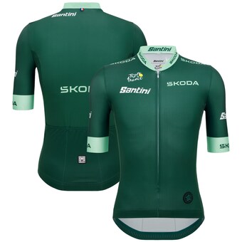 Maillot Tour de France 2024 Authentic Santini - MEILLEUR SPRINTEUR -
 Vert