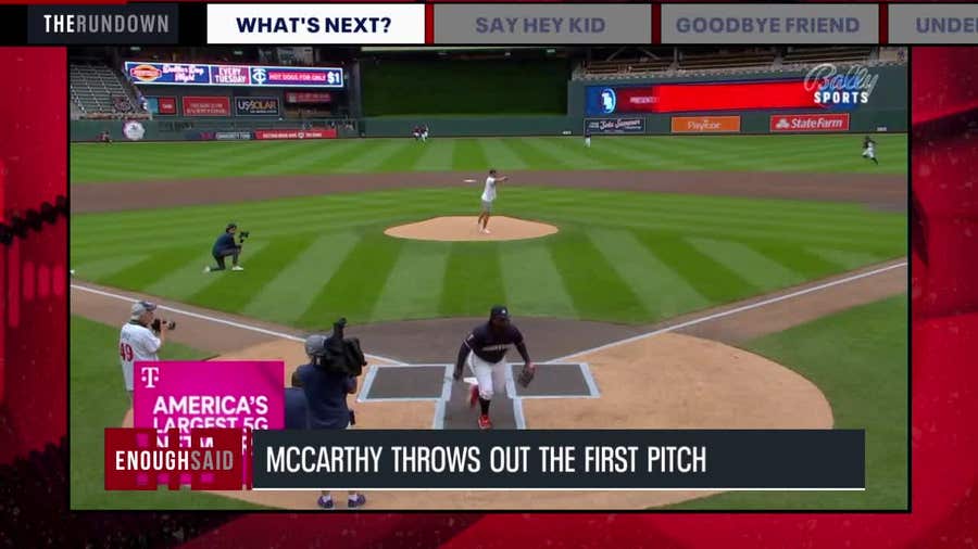 Enough Said: J.J. McCarthy first pitch, 10 commandments mandated and Willie Mays' death