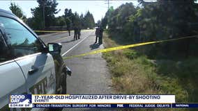 Everett 17-year-old hospitalized after drive-by shooting