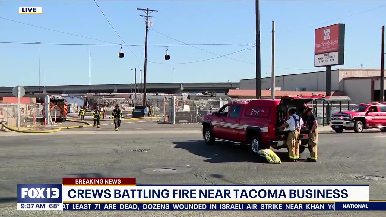 Fire damages Tacoma business early Sunday