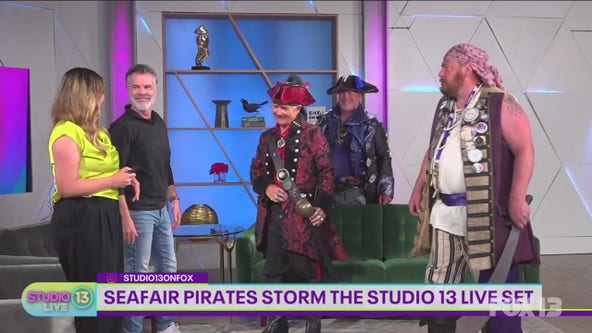 Seafair Pirates storm the Studio 13 Live set, share events for 75th anniversary