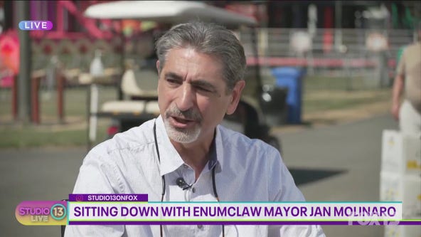 Enumclaw Mayor Jan Molinaro joins Studio 13 Live at the King County Fair.