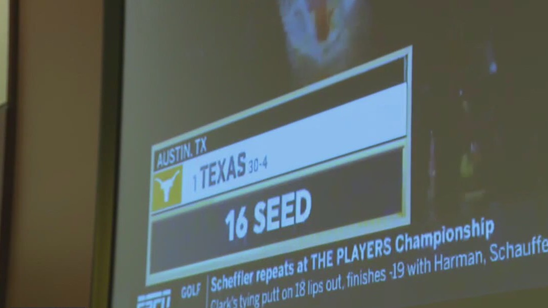 UT women's basketball earns No. 1 seed in NCAA tournament