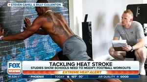 Research calls for modifying football workouts to prevent heat-related illness