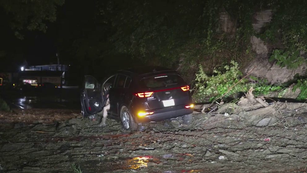 Parts of eastern Kentucky are underwater Thursday morning as heavy rain causes a Flash Flood Emergency across the Blue Grass State. A stalled front has dumped over 6 inches of water in a short amount of time.