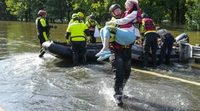 Feet of rainfall in East Texas causes rivers to reach highest levels since Hurricane Harvey