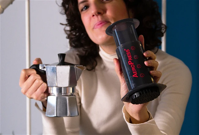 Image of Moka Pot Style Coffee with Your AeroPress Coffee Maker