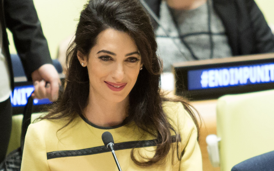 Amal Clooney (Foto Splash)