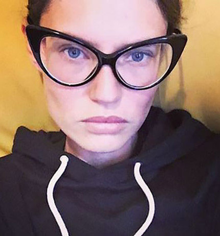 Star senza trucco - Bianca Balti ha condiviso con i suoi followers un selfie "influenzato"