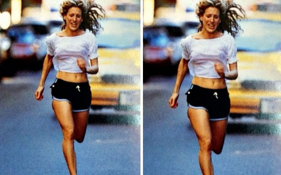 carrie-bradshaw-corsa-motiv