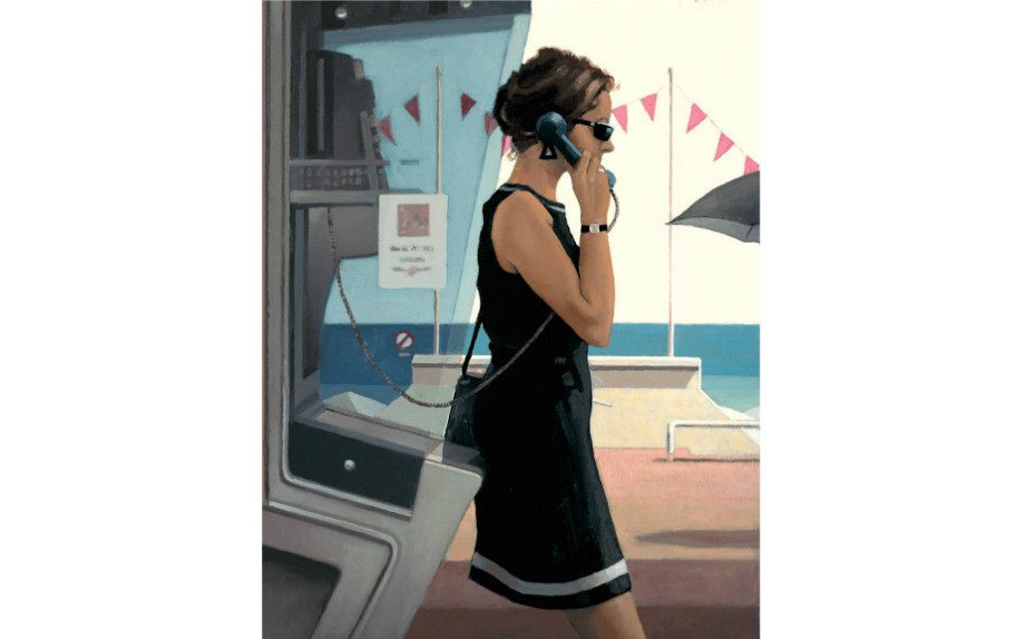 Jack Vettriano, Her Secret Life, Limited Edition Print, Giclee (2006). Le opere dell’artista sono acquistabili sul suo sito: jackvettriano.com