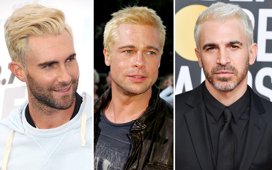 Colore capelli uomo: ossessione biondo platino