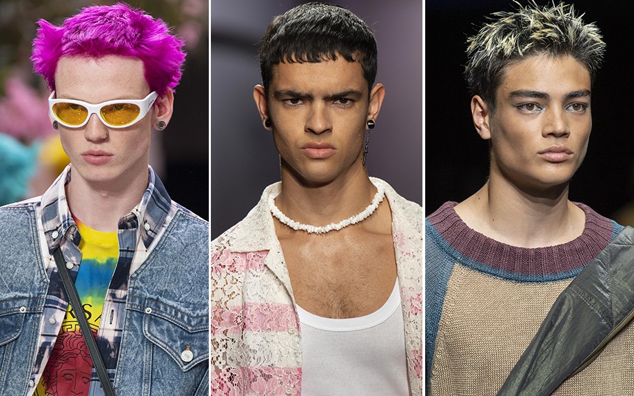 10 capelli per lui, avvistati alla Fashion Week Men