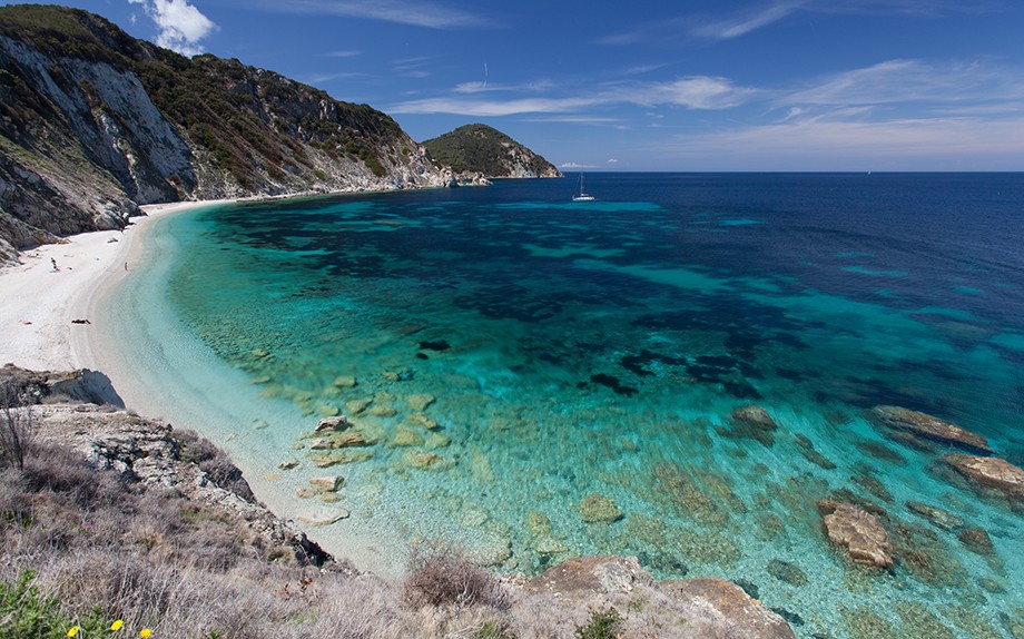 Isola d'Elba spiaggia di sansone beach mare sea trasparenze clearness_orizzontale