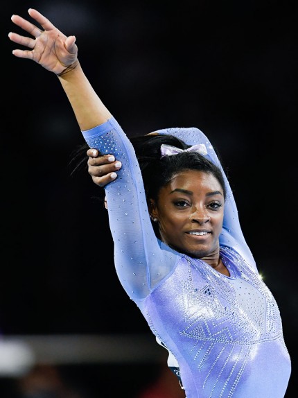 Simone Biles, la ginnasta più premiata della storia