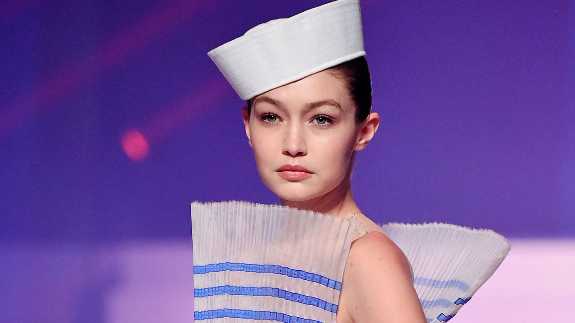 gigi hadid jean paul gautier show