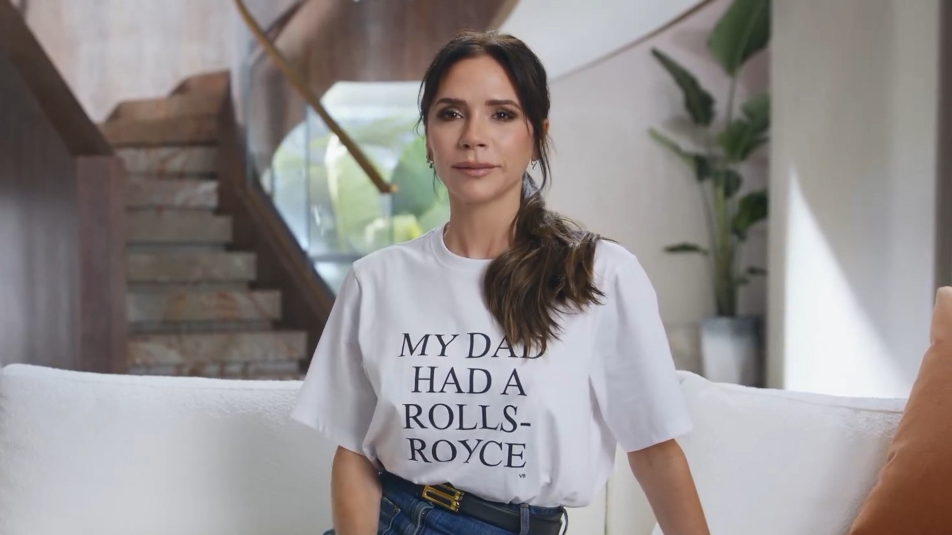 Victoria Beckham My Dad Had a Rolls Royce T-Shirt