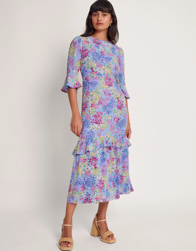 monsoon floral dress