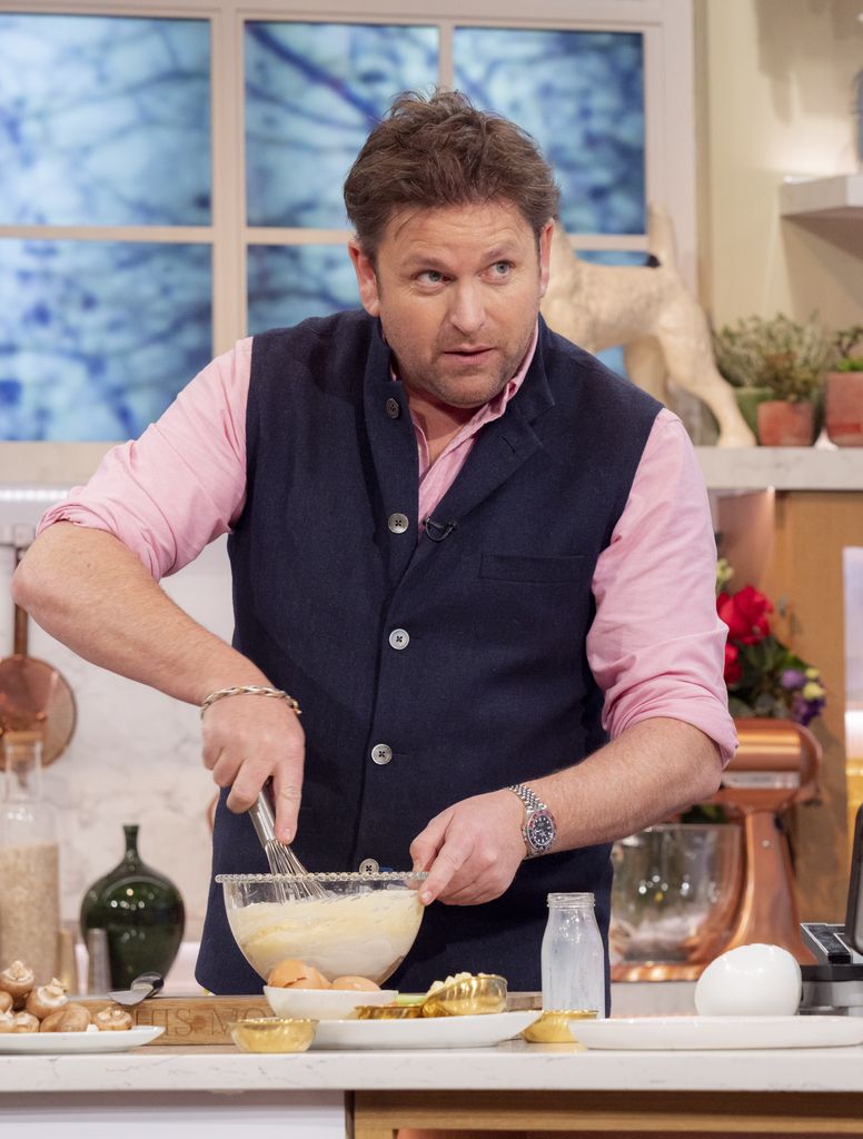 James Martin cooking on This Morning