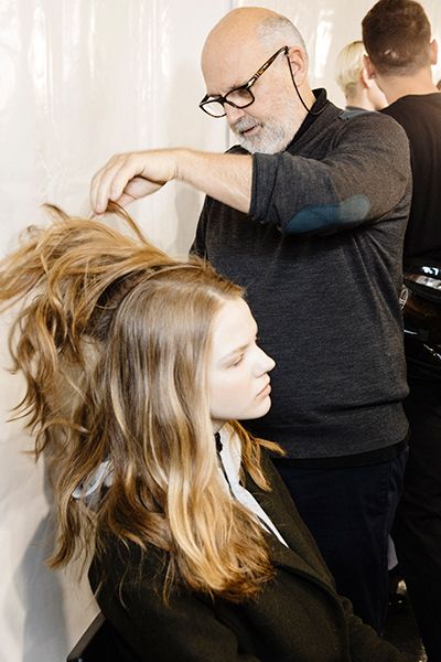 Hairstylist Sam Mcknight Backstage