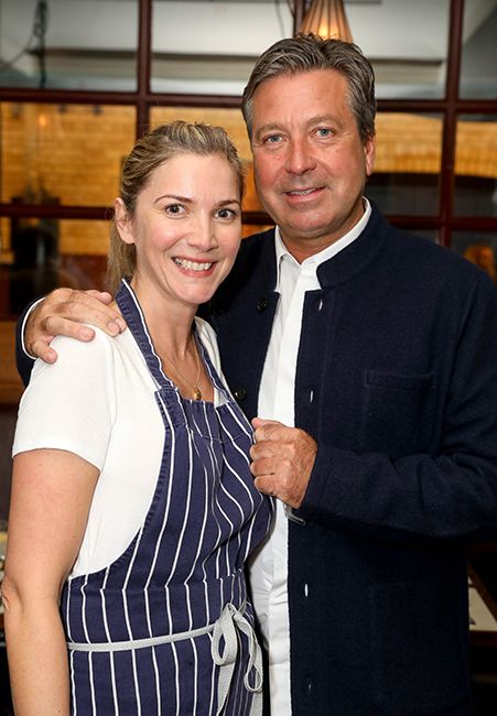 John Torode and Lisa Faulkner