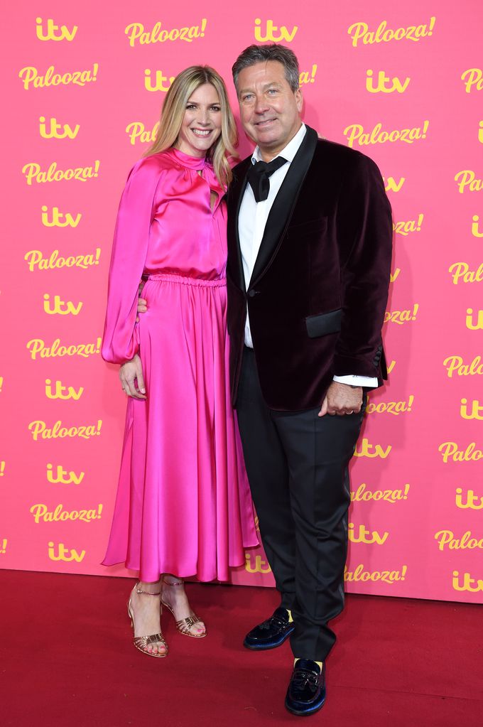 John Torodoe and Lisa Faulkner on the red carpet 