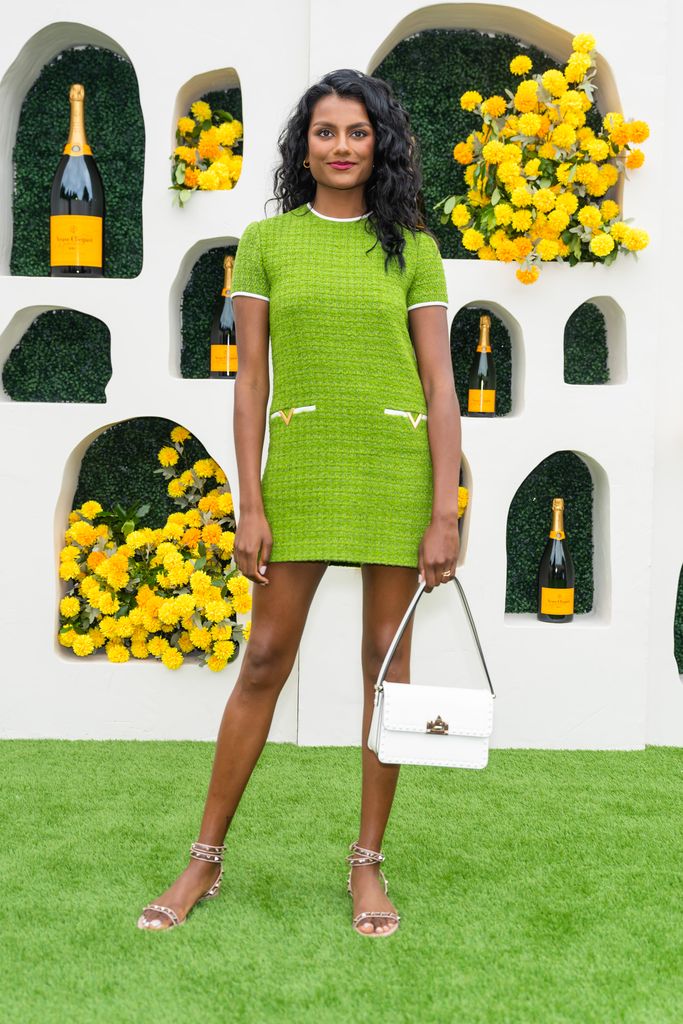 imone Ashley attends the 2023 Veuve Clicquot Polo Classic