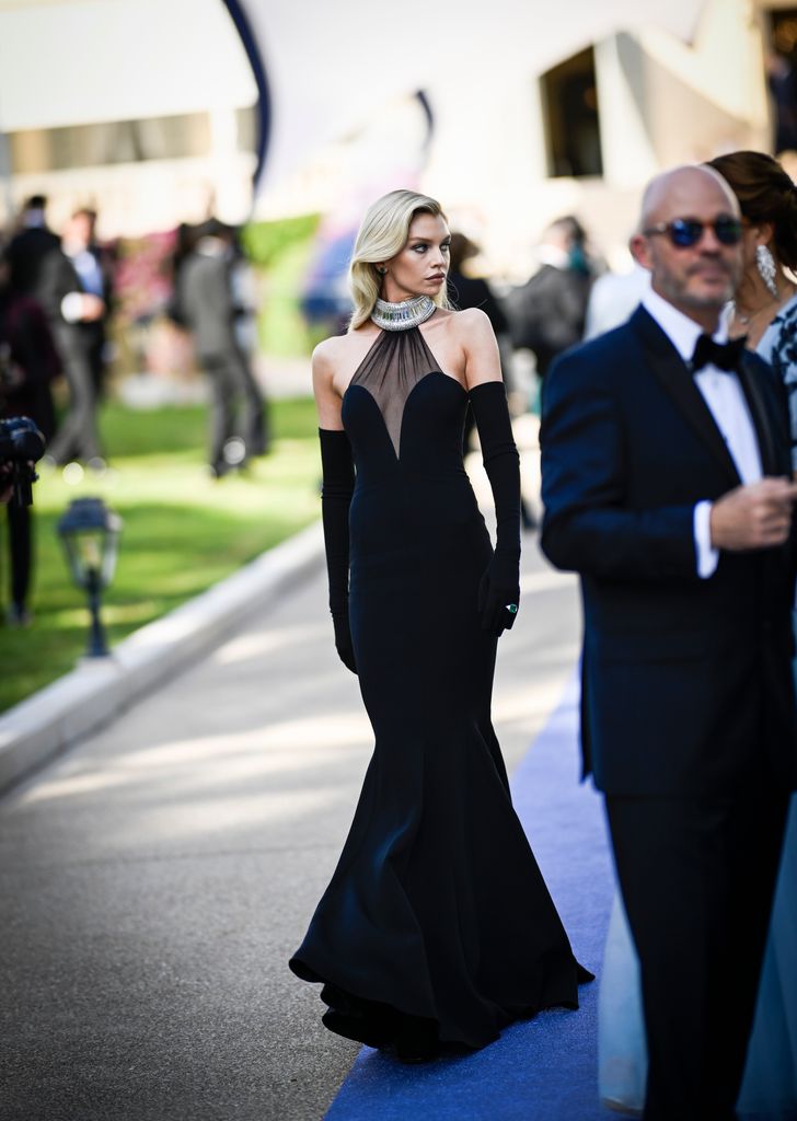 Stella Maxwell at the 2023 amFAR gala