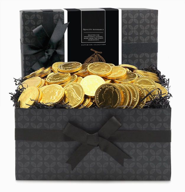 treasure chest chocolate hamper