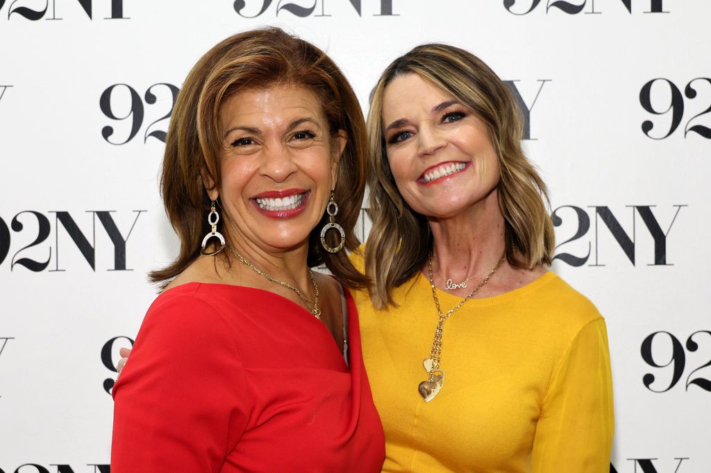 Hoda Kotb and Savannah Guthrie 