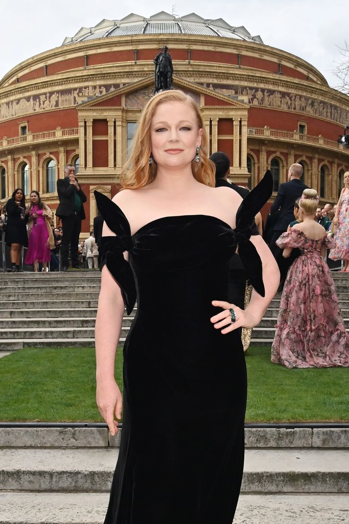 Sarah Snook attends The Olivier Awards 2024 at Royal Albert Hall 