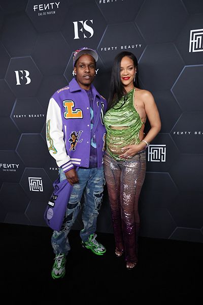 Rihanna Asap Rocky Fenty Beauty Celebration