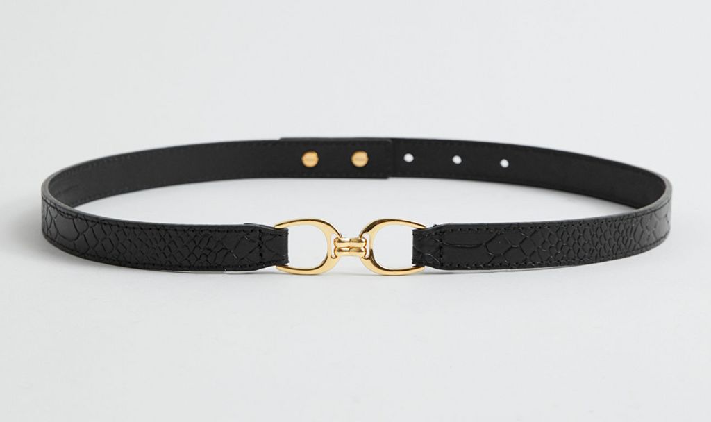 Mid-Waist Leather Belt