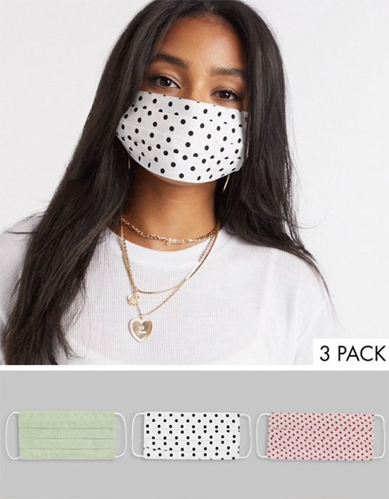 asos dot mask