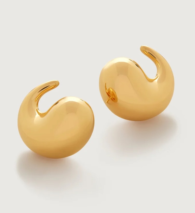 Nura Wrap Earrings - Monica Vinader