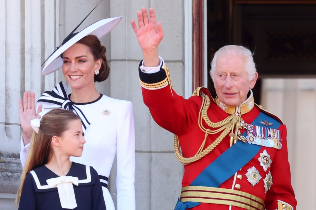 Kate Middleton, Princess Charlotte and King Charles