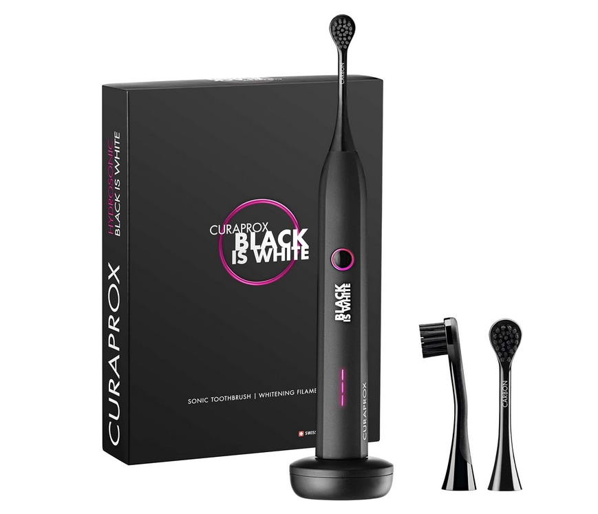 Curaprox Hydrosonic Black is White Sonic Toothbrush