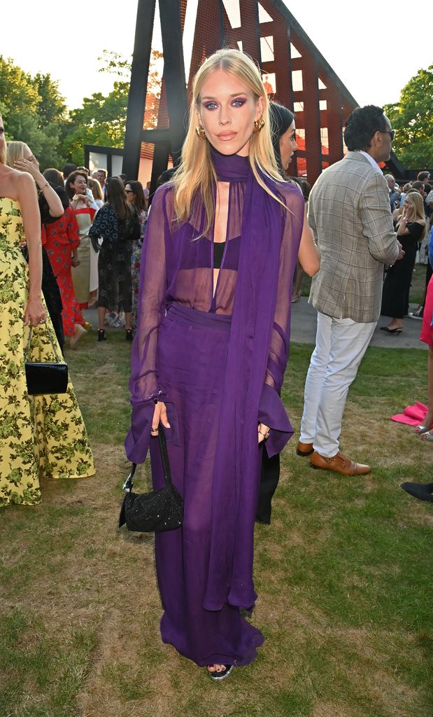  Mary Charteris attends The Serpentine Summer Party 2024 at Serpentine South on June 25, 2024 in London, England. 