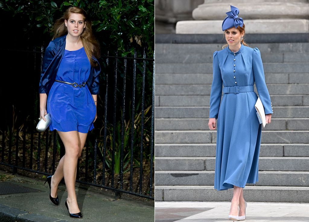 Princess Beatrice style evolution