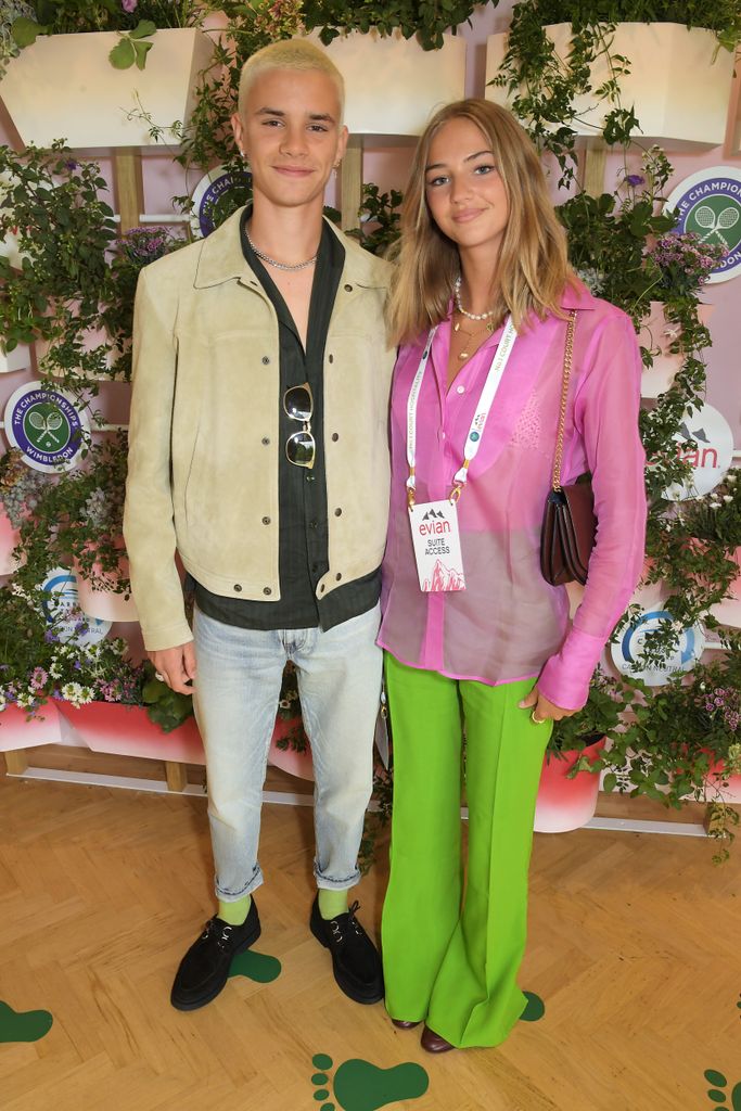 Mia Regan and Romeo at LFW 2023