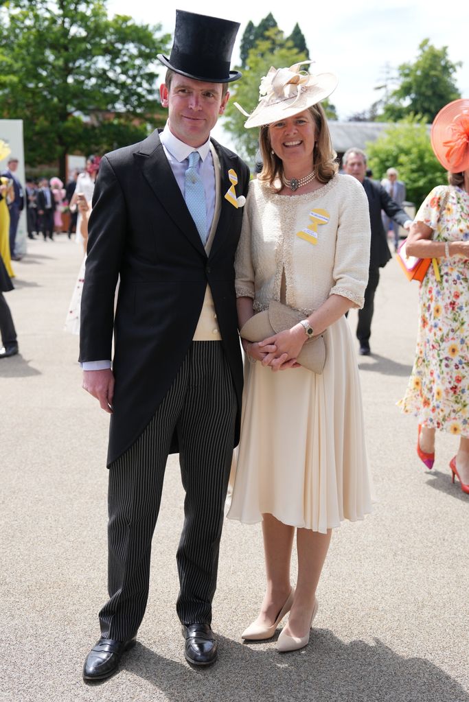 James and Laura Meade at Royal Ascot 