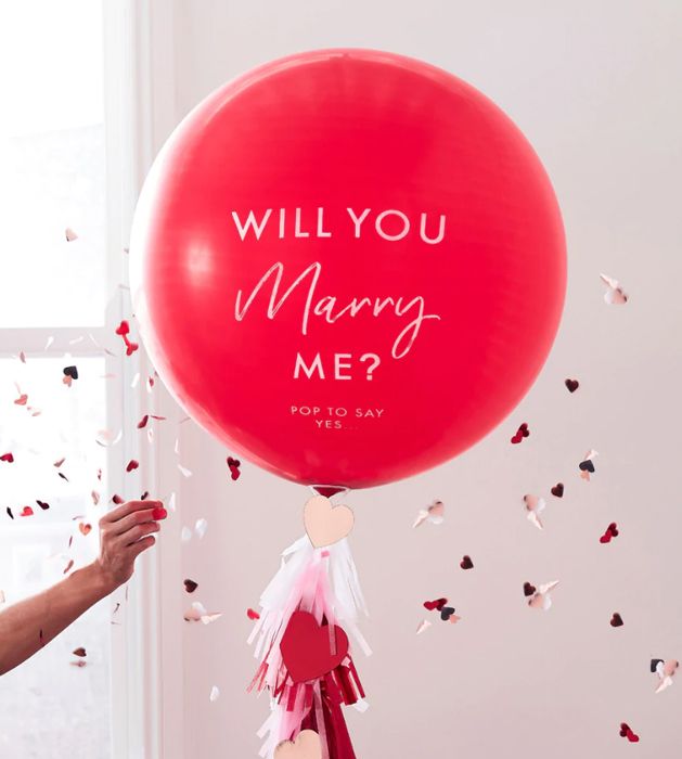 marry me balloon