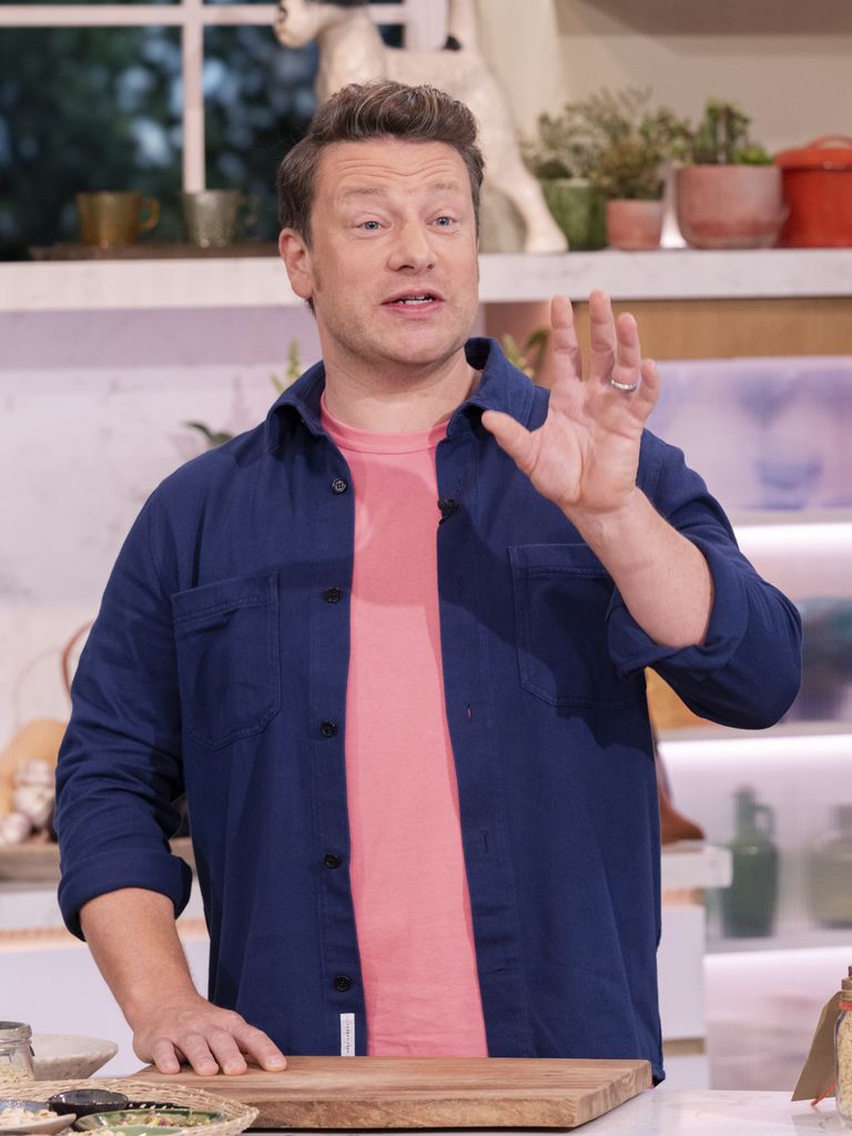 Jamie Oliver on this morning 