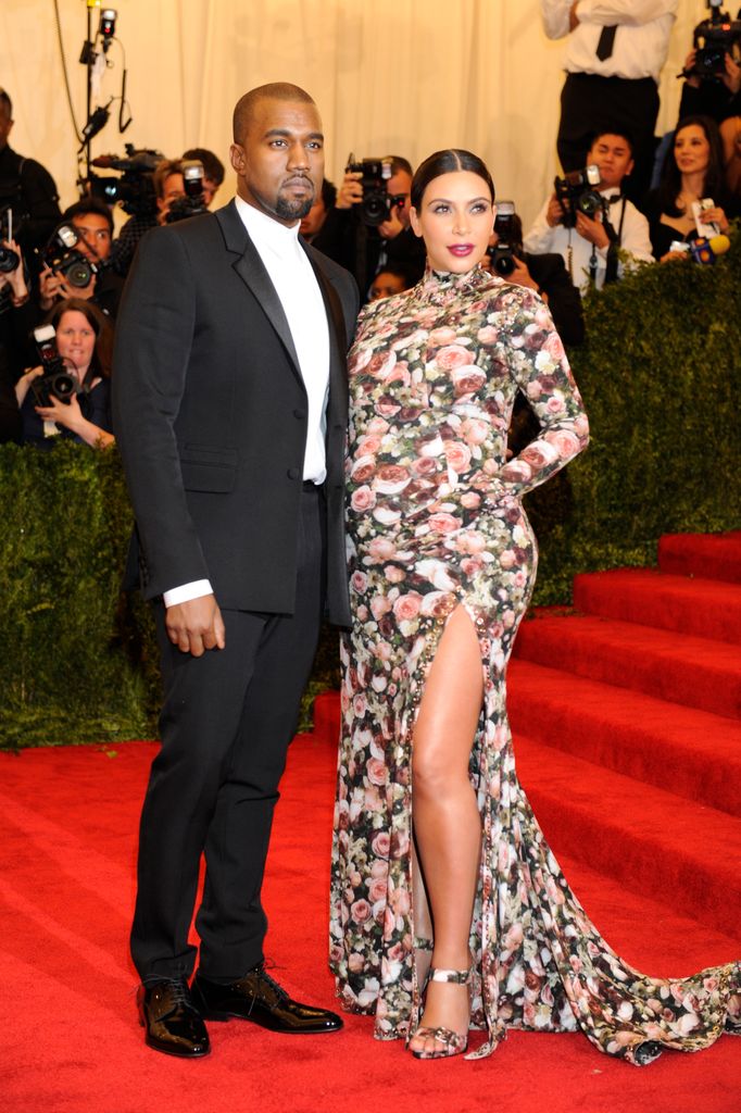 kim kardashian kanye west met gala 2013